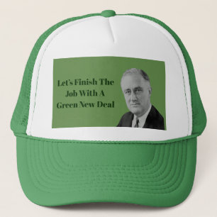 Voltooi de Groene Nieuwe Overeenkomst van de Baan Trucker Pet