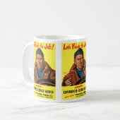 Voltooi de taak! koffiemok (Voorkant links)