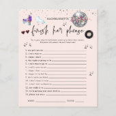 Voltooi de term Roller Skating Bachelorette Game (Voorkant)