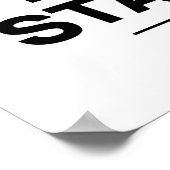 Voltooi wat je start - motivatie ondernemer poster (Hoek)