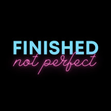 Voltooid, niet perfecte Sticker