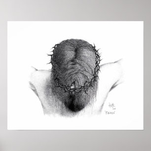 "Voltooid" - pointillisme Poster