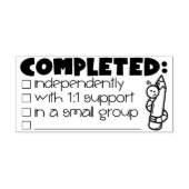 Voltooid stempel - Teacher Stamp (Afrduk)