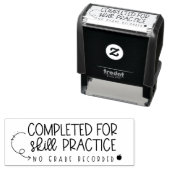 Voltooid voor vaardigheidspraktijk leraar stempel (In situ)