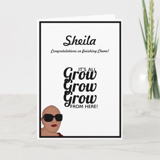 Voltooide chemo kaart (Voorkant)