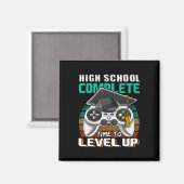 Voltooide middelbare school videogame afstudeercad magneet (Voorkant / Achterkant)