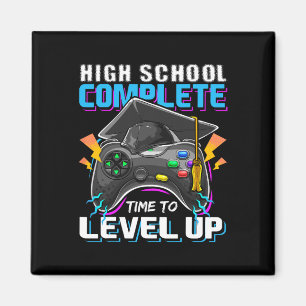 Voltooide middelbare school videogame afstudeerges magneet
