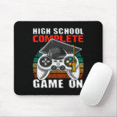 Voltooide middelbare school videogame afstudeerges muismat (Met muis)