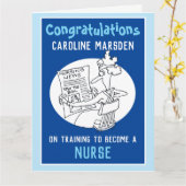 Voltooide Nurse Training Kaart (Gele Bloem)