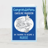 Voltooide Nurse Training Kaart (Voorkant)