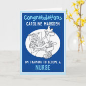 Voltooide Nurse Training Kaart (Gele Bloem)