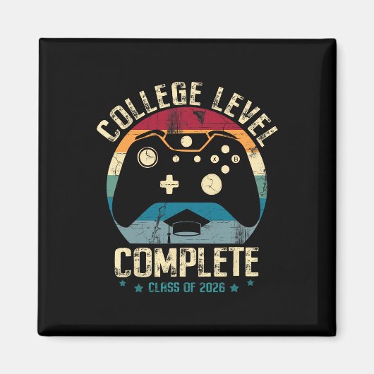 Voltooide universitaire opleiding Cl van 2026 Game Magneet (Voorkant)