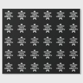 Voltooide universitaire opleiding Gamer Gaming Cadeaupapier (Vlak)