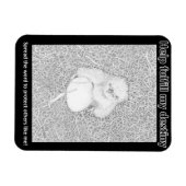 VOLTOOIEN ZIJN BESTEMMING BESPAAR WILDLIFE RAT POI MAGNEET (Horizontaal)