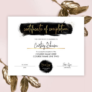 Voltooiing van de prijs voor Black & Gold Salon