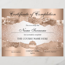 Voltooiingscertificaat voor de gunningscursus Volt