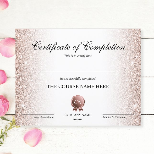 Voltooiingscertificaat voor de gunningscursus Volt (Creator heeft geüpload)