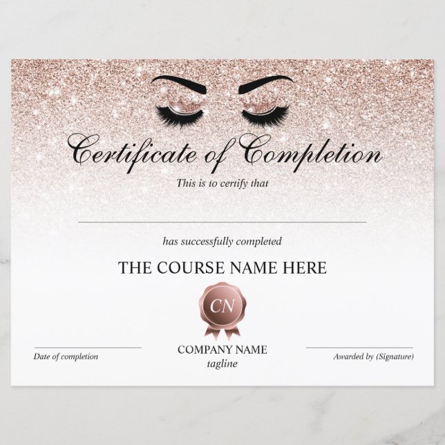 Voltooiingscertificaat voor de gunningscursus Volt (Voorkant)