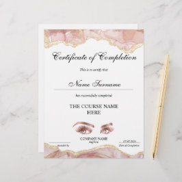 Voltooiingscertificaat voor de gunningscursus Volt