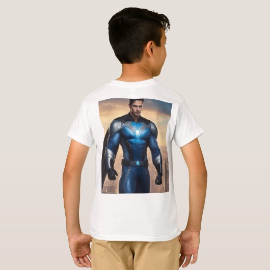 VoltWear: Versterk uw stijl met Electrifying Te T-shirt (Achterkant volledig)