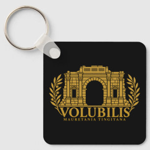 Volubilis Boog van Caracalla Romeinse Gouden Emble Sleutelhanger