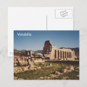 Volubilis - Marokko Briefkaart (Voorkant / Achterkant)