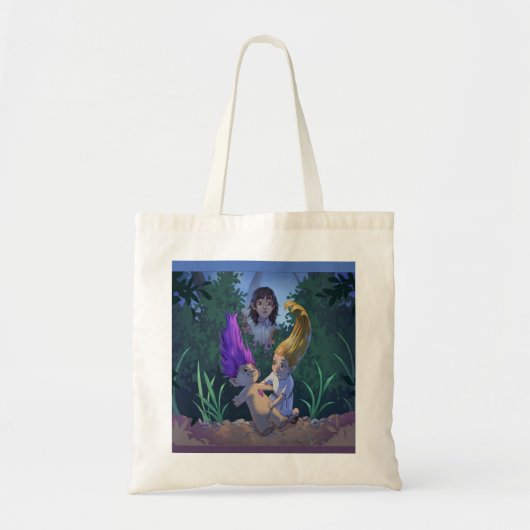Volume 1 en 2 van de Troll-reeks Tote Bag (Voorkant)