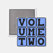 Volume 2, tweede volume magneet (Voorkant / Achterkant)