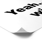 Volume Control Funny Poster (Hoek)