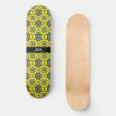 Volume één's caleidoscoop art achttien persoonlijk skateboard (Voorkant)