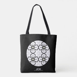 Volume één's caleidoscoop art achttien tote bag