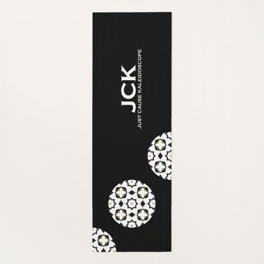 Volume één's caleidoscoop art achttien yogamat (Achterkant)