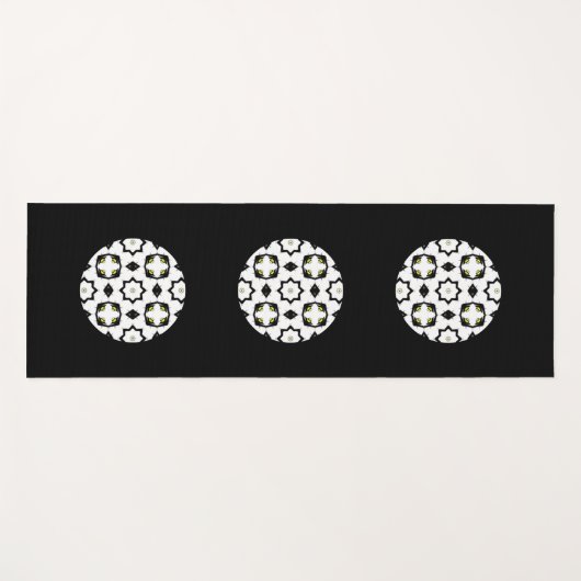 Volume één's caleidoscoop art achttien yogamat (Voorkant (horizontaal))