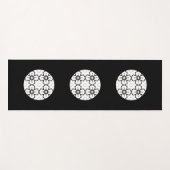 Volume één's caleidoscoop art zestien yogamat (Voorkant (horizontaal))