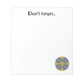 Volume elf's caleidoscoop art. 12 notitieblok (Voorkant)