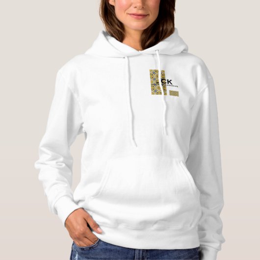 Volume elf's caleidoscoop art achttien hoodie (Voorkant)