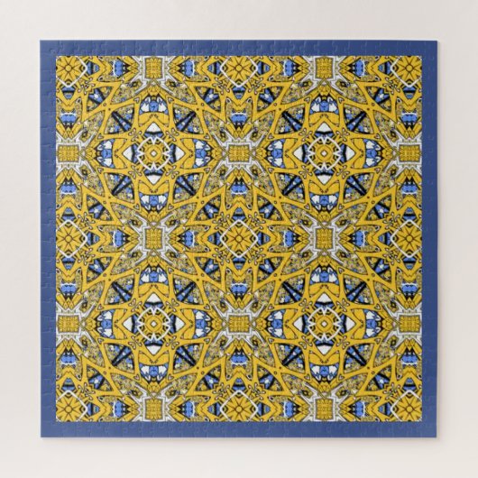 Volume elf's caleidoscoop art achttien legpuzzel (Verticaal)