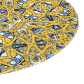 Volume elf's caleidoscoop art achttien snijplank (Hoek)