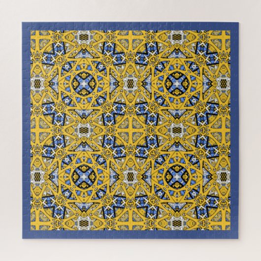 Volume elf's caleidoscoop art dertien legpuzzel (Verticaal)