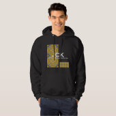 Volume elf's caleidoscoop art eenentwintig hoodie (Voorkant volledig)