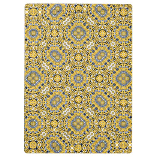 Volume elf's caleidoscoop art eight klembord (Achterkant)