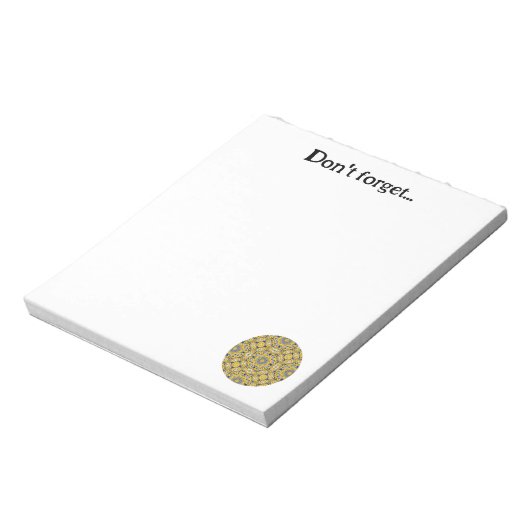 Volume elf's caleidoscoop art eight notitieblok (Linkerzijde)