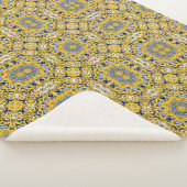 Volume elf's caleidoscoop art eight sherpa deken (3/4)