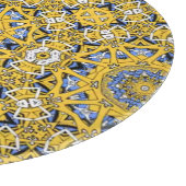 Volume elf's caleidoscoop art eight snijplank (Hoek)