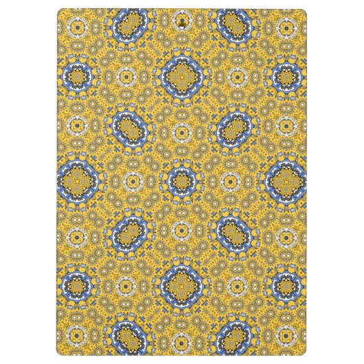 Volume elf's caleidoscoop art eleven klembord (Achterkant)