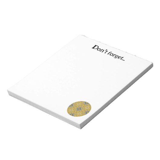 Volume elf's caleidoscoop art eleven notitieblok (Linkerzijde)