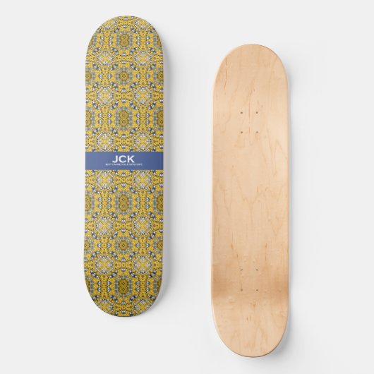 Volume elf's caleidoscoop art eleven persoonlijk skateboard (Voorkant)