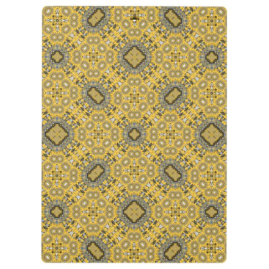 Volume elf's caleidoscoop art four klembord (Achterkant)