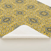 Volume elf's caleidoscoop art four sherpa deken (3/4)