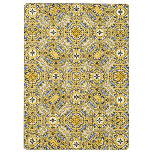 Volume elf's caleidoscoop art negentien klembord (Achterkant)